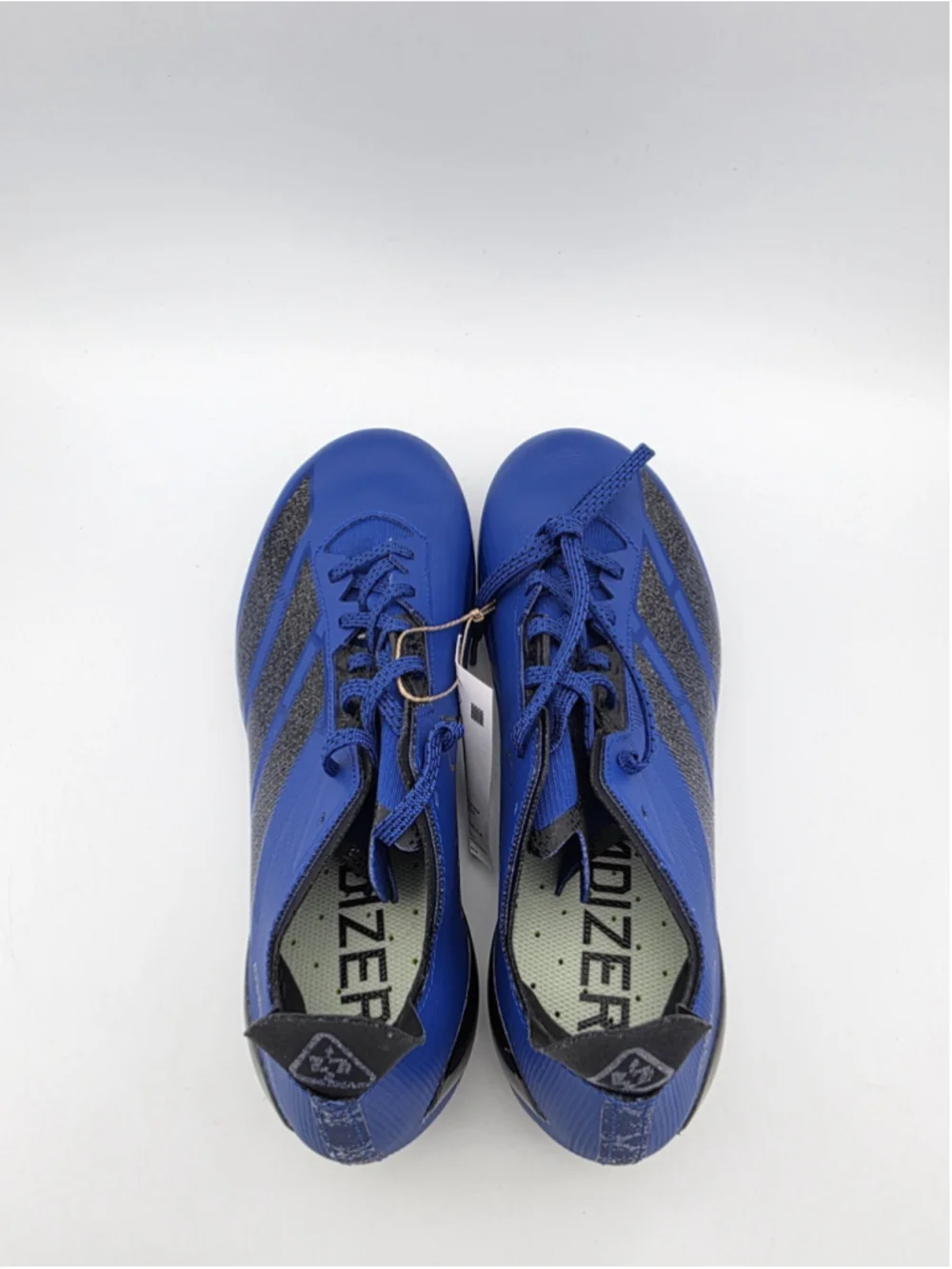 NEW adidas Adizero Electric II Football Cleats Blue Black JH8745 Men's Size 8.5